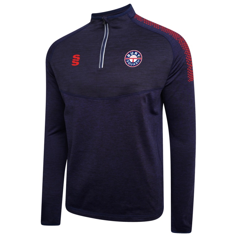 Bury Squash - 1/4 Zip Dual Performance Top